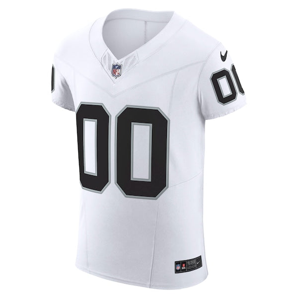 Las Vegas Raiders Nike Vapor F.U.S.E. Elite Custom Jersey - White - Image 2