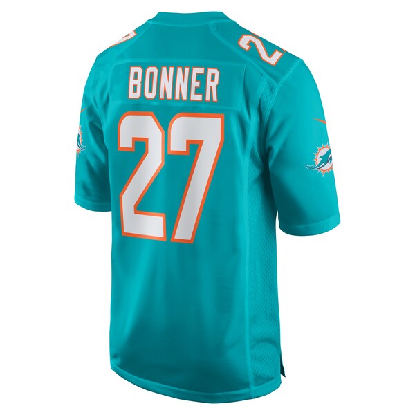 Ethan Bonner Miami Dolphins Nike Game Jersey - Aqua - Image 3