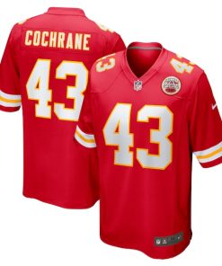 Jack Cochrane Kansas City Chiefs Nike Game Player Jersey - Red