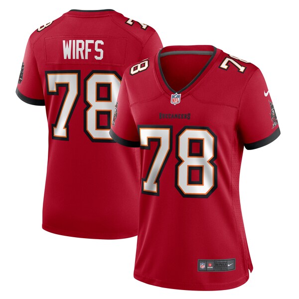 Tristan Wirfs Tampa Bay Buccaneers Nike Women's Game Jersey - Red