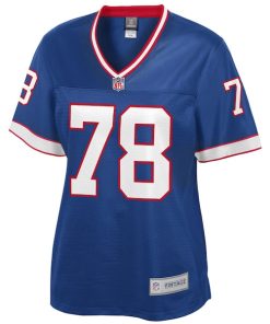 Alternative view of Bruce Smith Buffalo Bills NFL Pro Line Women's Retired Player Replica Jersey - Royal