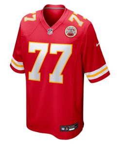 Alternative view of Jaylon Moore Kansas City Chiefs Nike Team Game Jersey -  Red