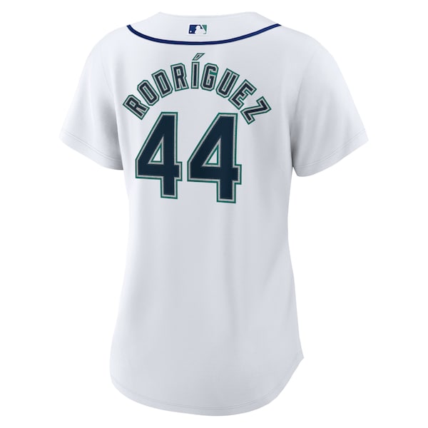 Julio Rodr¨ªguez Seattle Mariners Nike Women's Home Replica Jersey - White - Image 3