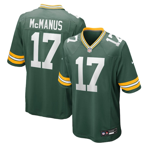 Brandon McManus Green Bay Packers Nike Team Game Jersey - Green