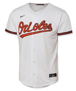 Alternative view of Cedric Mullins Baltimore Orioles Nike Youth Home Replica Player Jersey - White