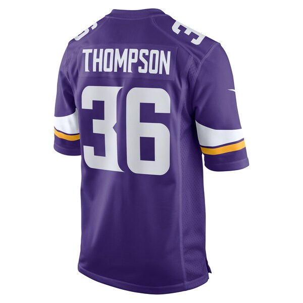 NaJee Thompson Minnesota Vikings Nike Game Jersey - Purple - Image 4