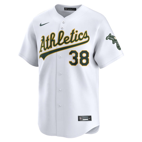 JP Sears Oakland Athletics Nike Home Limited Player Jersey - White - Image 2