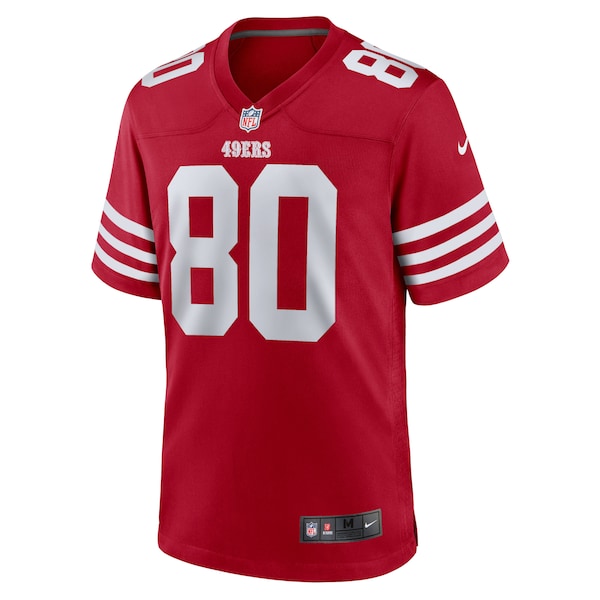Jerry Rice San Francisco 49ers Nike Retired Game Player Jersey - Scarlet - Image 2