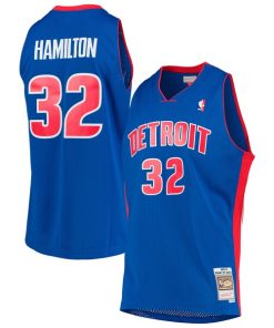 Richard Hamilton Detroit Pistons 2003/04 Hardwood Classics Swingman Jersey - Blue