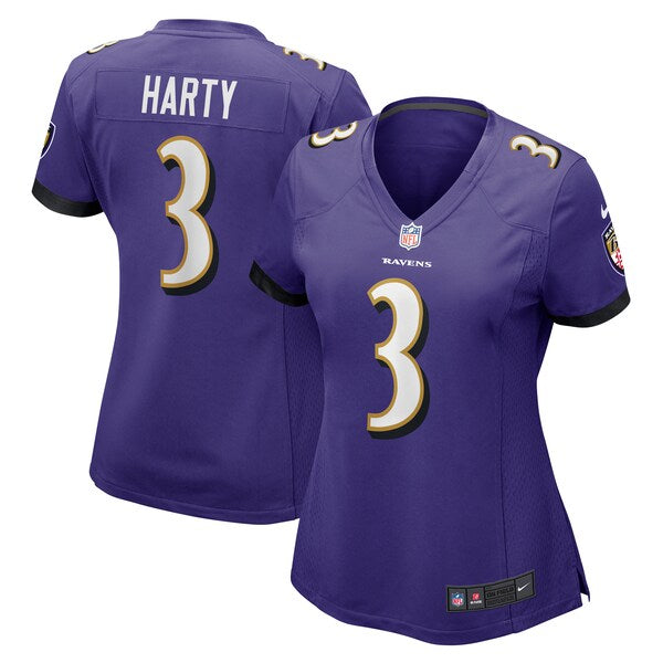 Deonte Harty Baltimore Ravens Nike Women's Game Jersey - Purple