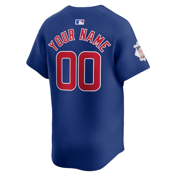 Chicago Cubs Nike Alternate Limited Custom Jersey?ยจC Royal - Image 3