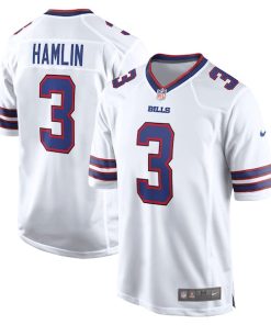 Damar Hamlin Buffalo Bills Nike  Game Jersey - White/Royal