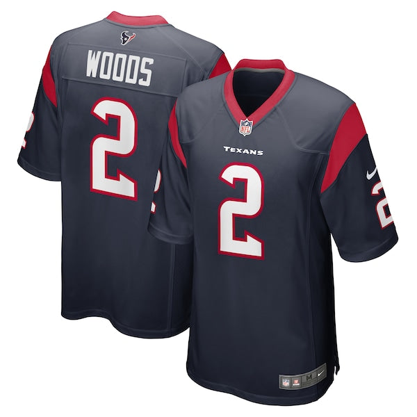 Robert Woods Houston Texans Nike Game Jersey - Navy