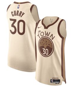 Stephen Curry Golden State Warriors Nike Unisex 2025/26 Authentic Jersey - Tan - City Edition