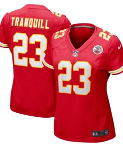 Drue Tranquill Kansas City Chiefs Nike Women's Game Player Jersey - Red