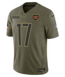 Alternative view of Terry McLaurin Washington Commanders Nike 2025 Salute to Service Limited Jersey - Olive