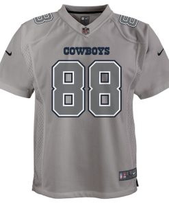 Alternative view of CeeDee Lamb Dallas Cowboys Nike Youth Atmosphere Game Jersey - Gray