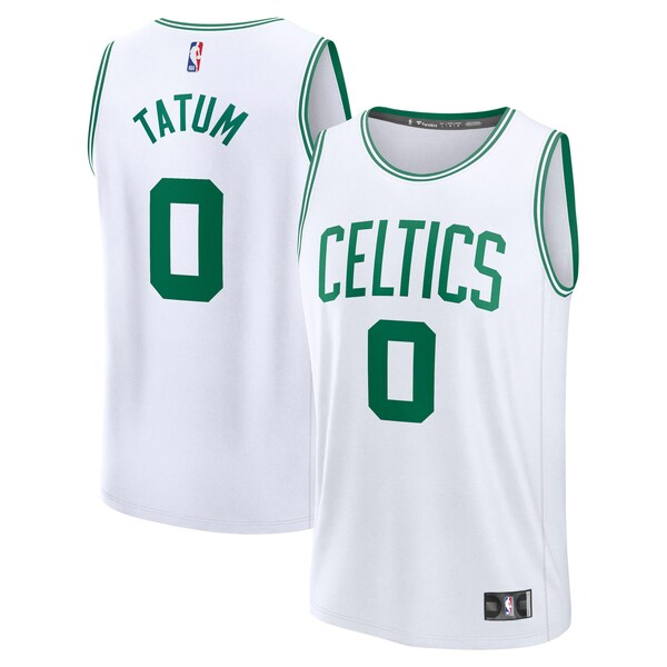 Jayson Tatum Boston Celtics Fast Break Replica Player Jersey - Association Edition - White