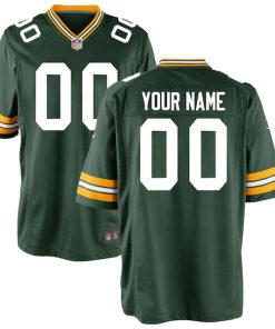 Green Bay Packers Nike Youth Custom Game Jersey - Green