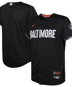 Baltimore Orioles Nike Youth 2023 City Connect Replica Jersey - Black
