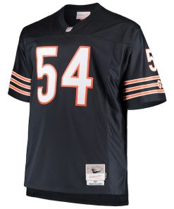 Alternative view of Brian Urlacher Chicago Bears Big & Tall 2001 Retired Player Replica Jersey - Navy