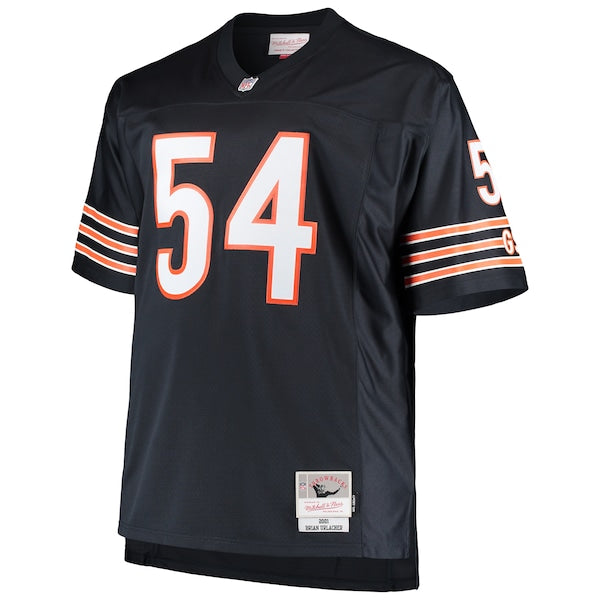 Brian Urlacher Chicago Bears Big & Tall 2001 Retired Player Replica Jersey - Navy - Image 2