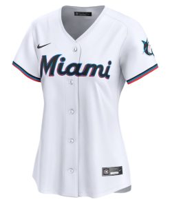 Alternative view of Sandy Alcantara Miami Marlins Nike Women's Home Limited Player Jersey?¨C White