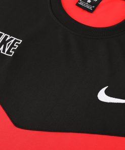Alternative view of Nike Short Sleeve Training Jersey Set-ND03- Black/Red
