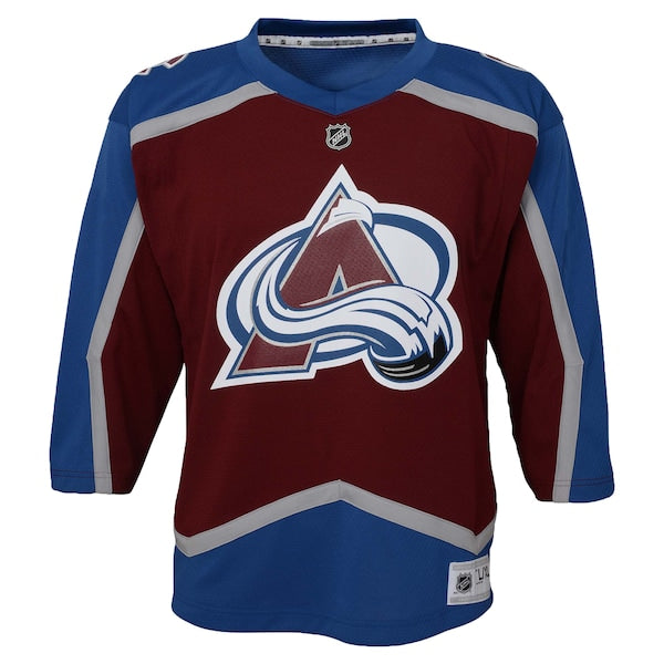 Colorado Avalanche Preschool Home Replica Custom Jersey - Maroon - Image 2