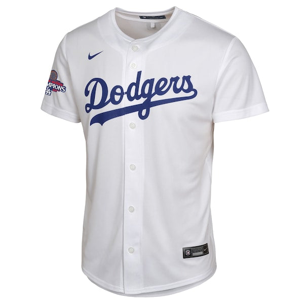 Shohei Ohtani Los Angeles Dodgers Nike Youth 2024 World Series Champions Home Game Player Jersey - White - Image 2