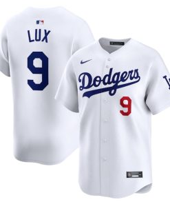 Gavin Lux Los Angeles Dodgers Nike Home Limited Player Jersey - White