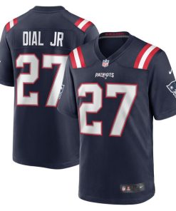 Marcellas Dial Jr. New England Patriots Nike Game Jersey - Navy