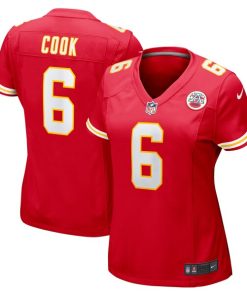 Bryan Cook Kansas City Chiefs Nike Women's Game Player Jersey - Red