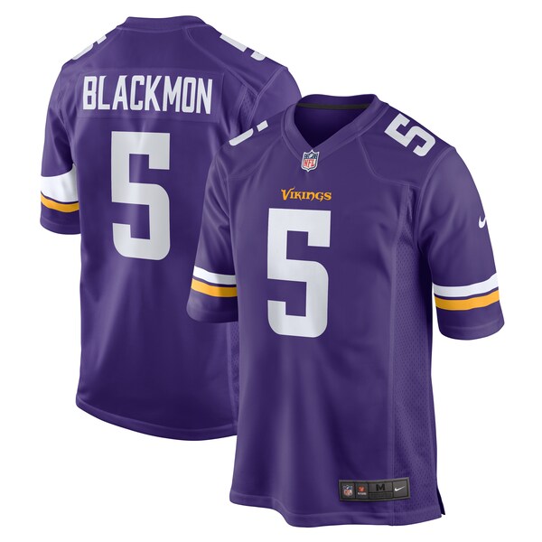 Mekhi Blackmon Minnesota Vikings Nike Game Jersey - Purple