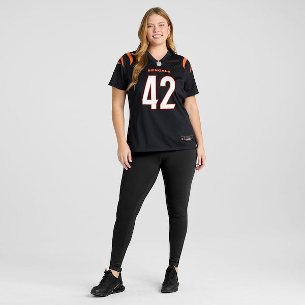 Oren Burks Cincinnati Bengals Nike Women's Team Game Jersey - Black - Image 7