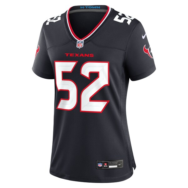Jerry Hughes Houston Texans Nike Women's Team Game Jersey - Navy - Image 6