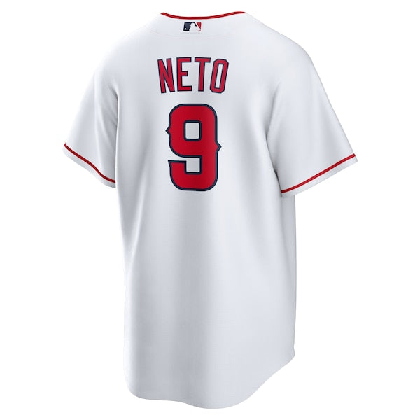 Zach Neto Los Angeles Angels Nike Home Replica Jersey - White - Image 3