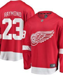 Lucas Raymond Detroit Red Wings  Home Breakaway Player Jersey - Red