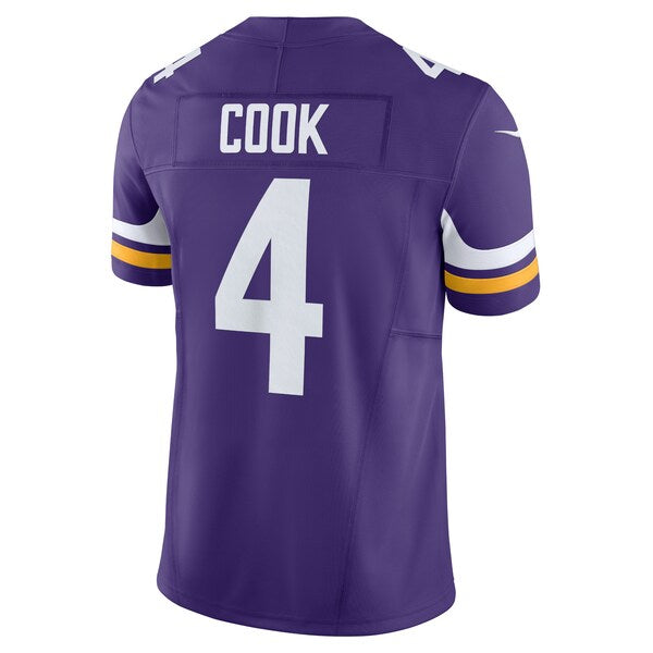 Dalvin Cook Minnesota Vikings Nike Vapor F.U.S.E. Limited Jersey - Purple/White - Image 4