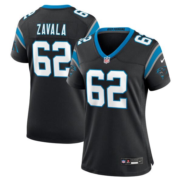 Chandler Zavala Carolina Panthers Nike Women's Game Jersey - Black - Image 2