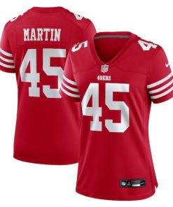 Nick Martin San Francisco 49ers Nike Women's Team Game Jersey -  Scarlet