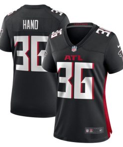Harrison Hand Atlanta Falcons Nike Women's Game Jersey - Black