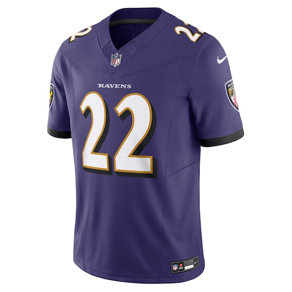 Derrick Henry Baltimore Ravens Nike Vapor F.U.S.E. Limited Jersey - Purple/Black - Image 3