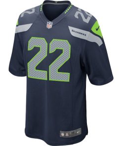 Alternative view of C.J. Prosise Seattle Seahawks Nike Youth Game Jersey - College Navy