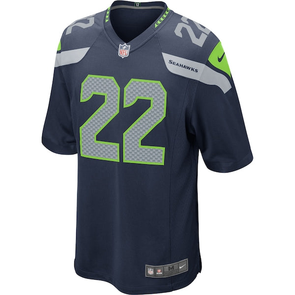 C.J. Prosise Seattle Seahawks Nike Youth Game Jersey - College Navy - Image 2