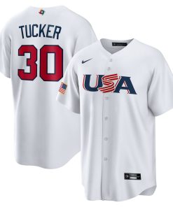 Kyle Tucker USA Baseball Nike 2023 World Baseball Classic Replica Player Jersey - White