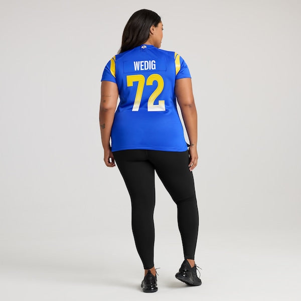 Trey Wedig Los Angeles Rams Nike Women's Team Game Jersey - Royal - Image 7