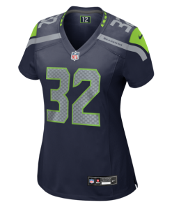 Alternative view of Mike Reid Seattle Seahawks Nike Women's Team Game Jersey -  College Navy