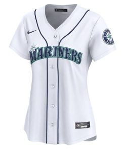 Alternative view of Ichiro Suzuki Seattle Mariners Nike Women's  Home Limited Player Jersey - White