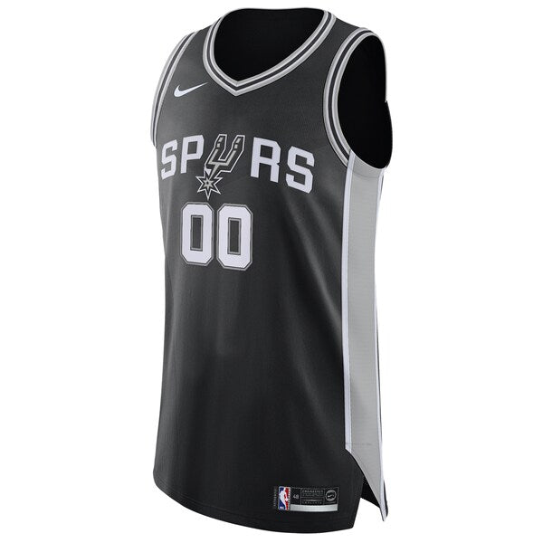 San Antonio Spurs Nike Authentic Custom Jersey Black - Icon Edition - Image 2